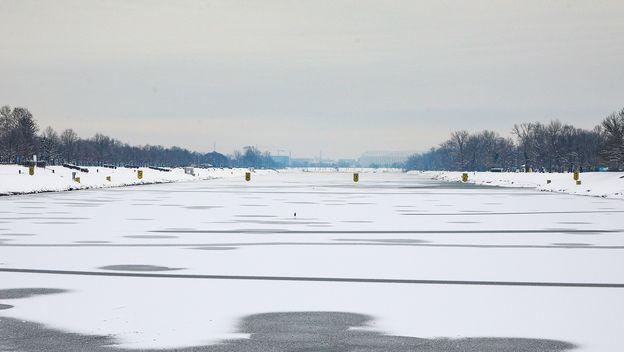 Zaleđeno jezero Jarun