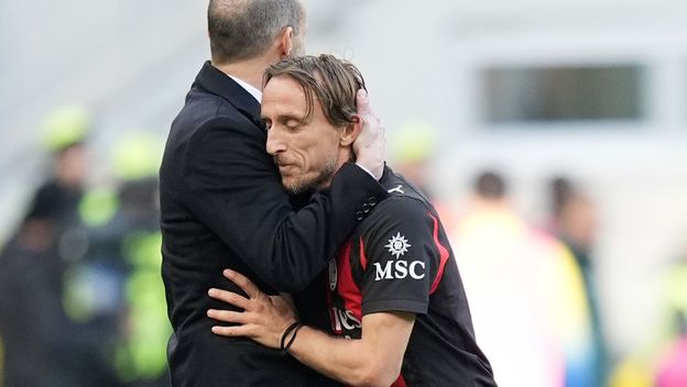 Massimiliano Allegri i Luka Modrić