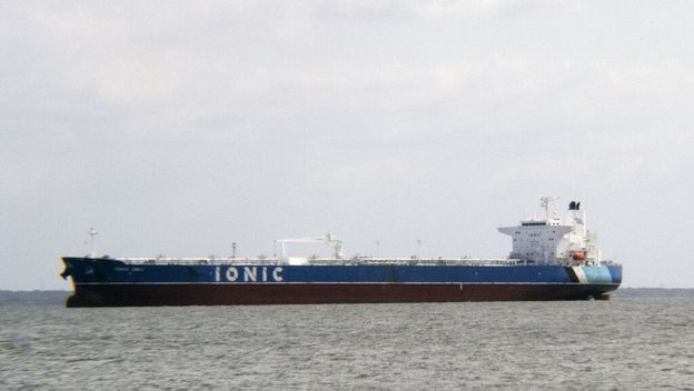 Tanker u luci u Venezueli