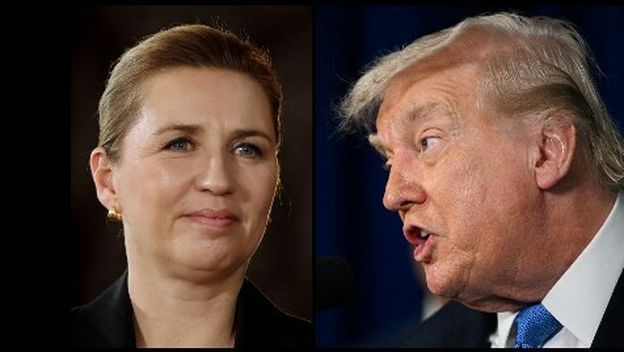 Mette Frederiksen, Donald Trump