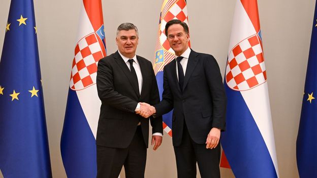 Susret Marka Ruttea i Zorana Milanovića