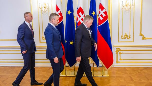 Peter Pelegrini, Robert Fico, Richard Raši