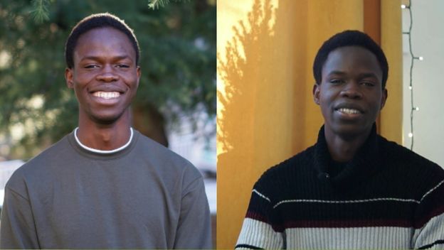 Nigerijac Josiah pri recitiranju hrvatske poezije