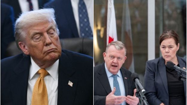 Donald Trump, Lars Løkke Rasmussen, Vivian Motzfeld