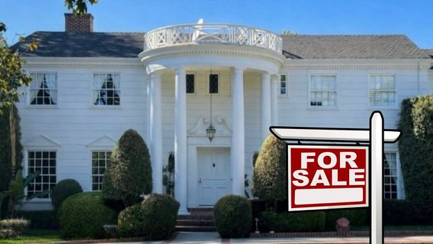 Vila iz serije Princ iz Bel Aira (The Fresh Prince of Bel-Air) i znak za prodaju