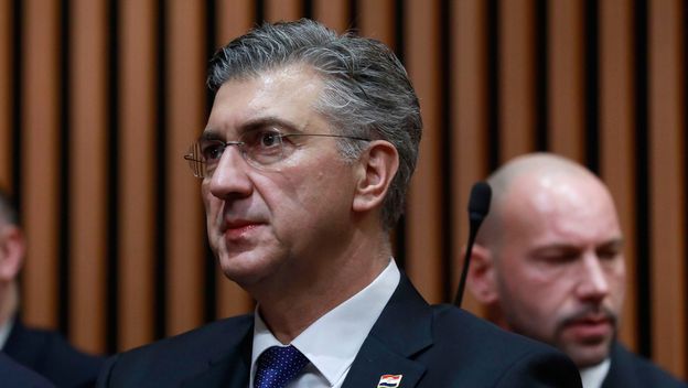 Andrej Plenković u Saboru