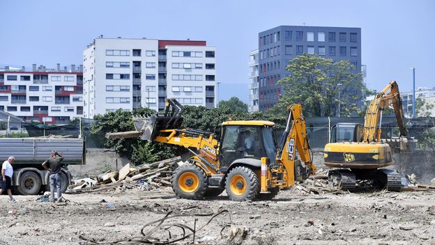 Rušenje Plinarskog naselja