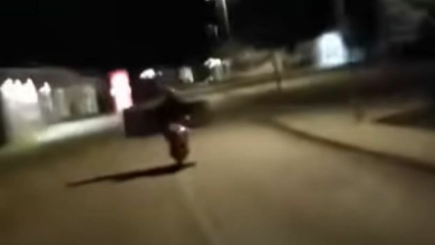 Prijevoz hladnjaka na skuteru