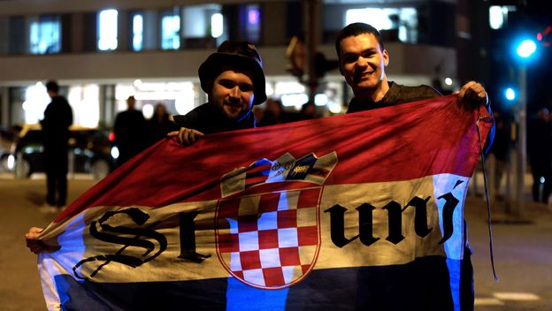 Atmosfera u Splitu uoči koncerta Marka Perkovića Thompsona