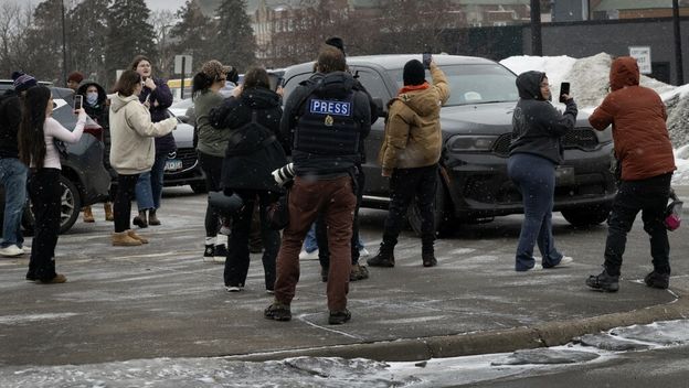 Aktivisti na prosvjedu u Minneapolisu