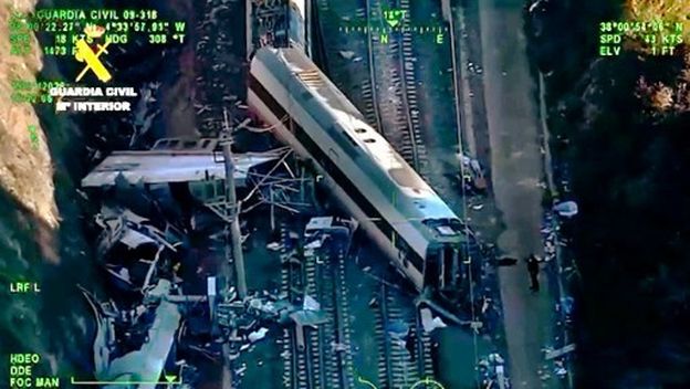 Željeznička nesreća u Španjolskoj - 1