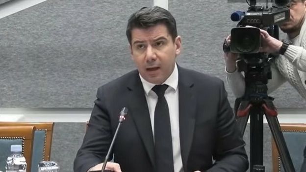 Nikola Grmoja na Odboru za pravosuđe