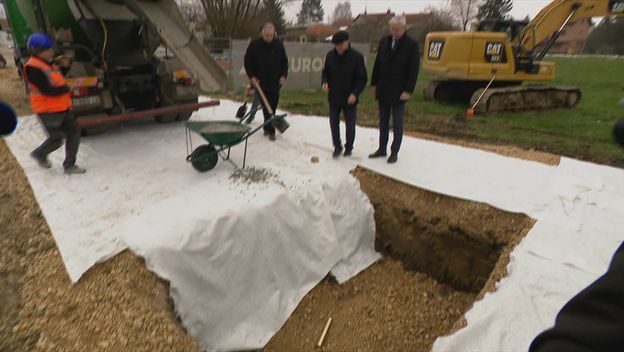 Gradnja POS-ove zgrade u Karlovcu