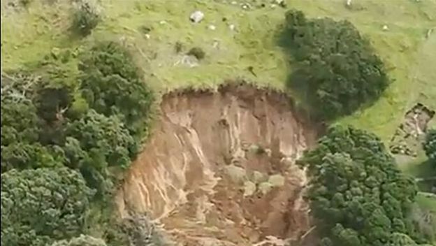 Klizište na Novom Zelandu