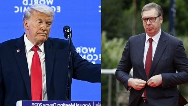 Donald Trump i Aleksandar Vučić