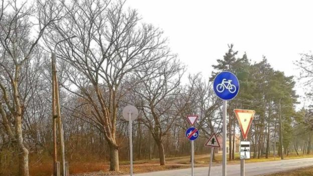 Bizarna biciklistička staza u Mađarskoj