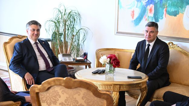 Andrej Plenković i Zoran Milanović