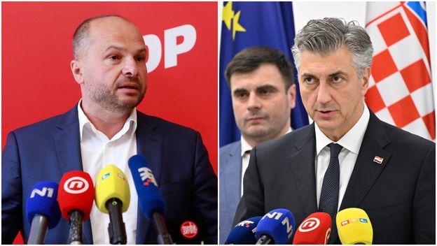 Siniša Hajdaš Dončić i Andrej Plenković