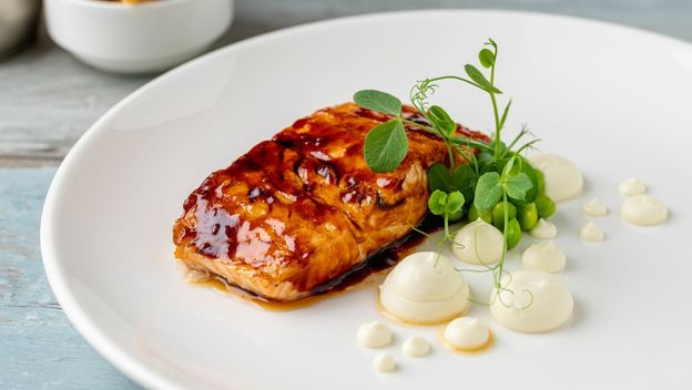 Losos u miso marinad