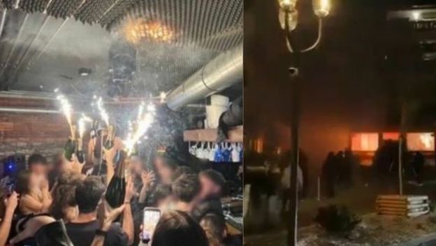 Požar u klubu u Crans-Montani