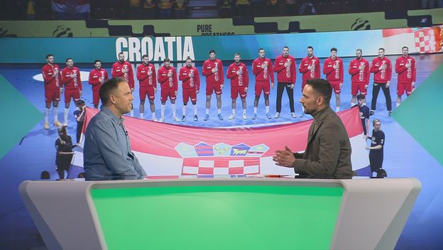 Komentator Ivan Stevanović u studiju