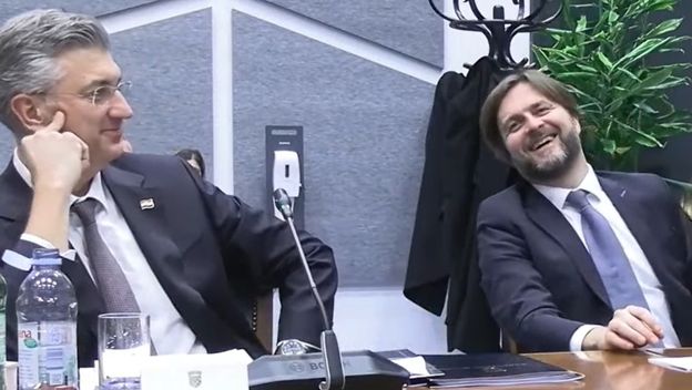 Andrej Plenković i Tomislav Ćorić