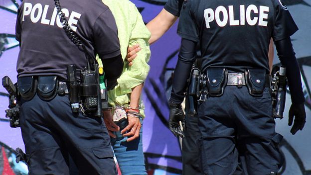 Uhićenje, ilustracija