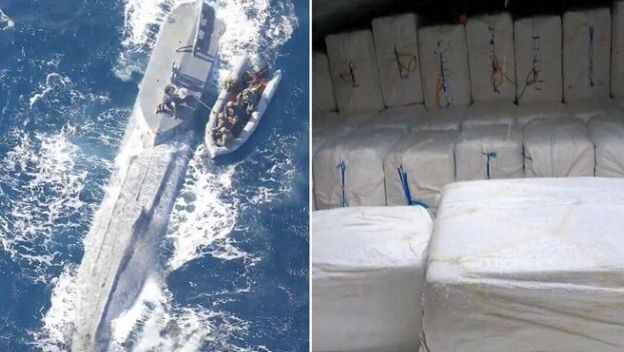 Zapljena droge na Atlantiku