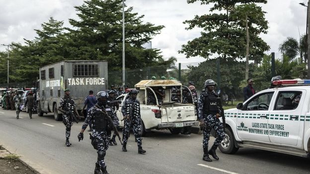 Nigerijska policija, ilustracija