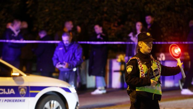 Očevid nakon prometne nesreće, ilustracija