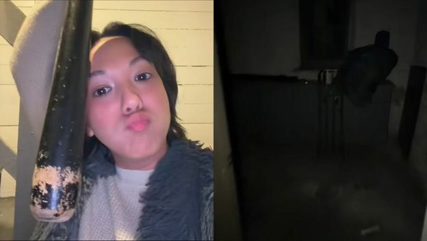 TikTokerica hiitsmillzy u svom podrumu strave