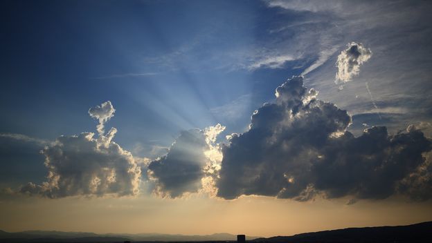 Ilustracija; Zalazak sunca