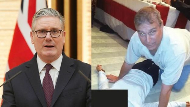 Keir Starmer, Andrew Mountbatten-Windsor