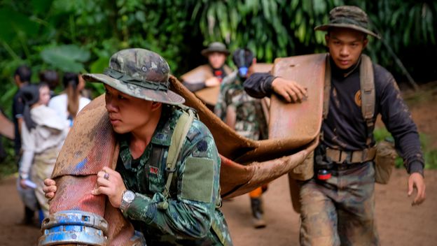 Spašavanje dječaka na Tajlandu (Foto: Getty Images)