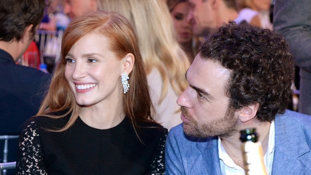 Jessica Chastain i Gian Luca Passi de Preposulo (Foto:Getty Images)