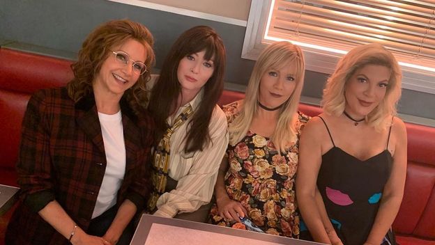 Shannen Doherty, Jennie Garth, Gabrielle Carteris and Tori Spelling (Foto: Instagram)
