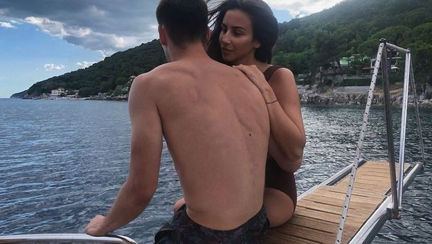 Dominik Livaković, Helena Matić (Foto: Instagram)