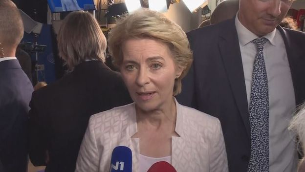 Nova predsjednica Europske komisije Ursula von der Leyen (Dnevnik.hr)