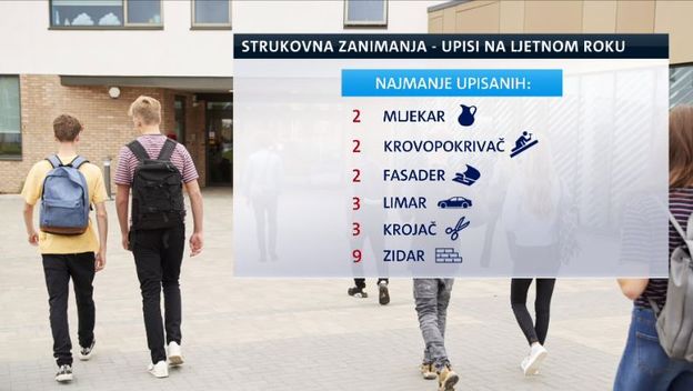 Strukovna zanimanja, upisi učenika na ljetnom roku (Foto: Dnevnik.hr)