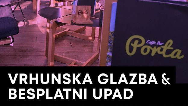 Porta na Voltinu nudi vrhunsku glazbu subotom, a možda i besplatan upad na Trinity