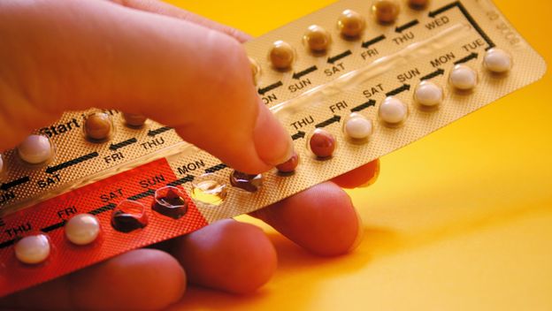 Kontracepcijeske tablete, ilustracija