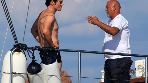 Goran Višnjić na odmoru 2012. - 1