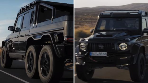 mercedes brabus g-klasa sa 6 kotača