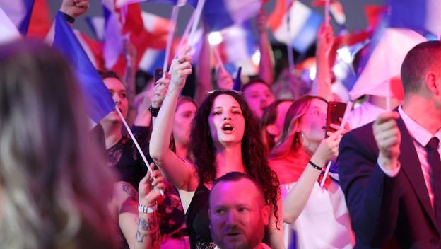 Politički skup Nacioalnog okupljanja u Francuskoj