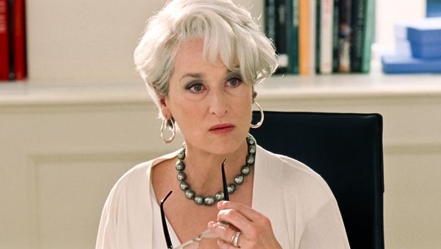 Meryl Streep kao Miranda Priestly