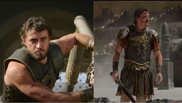 Glumci Paul Mescal i Pedro Pascal u najavi filma Gladiator 2