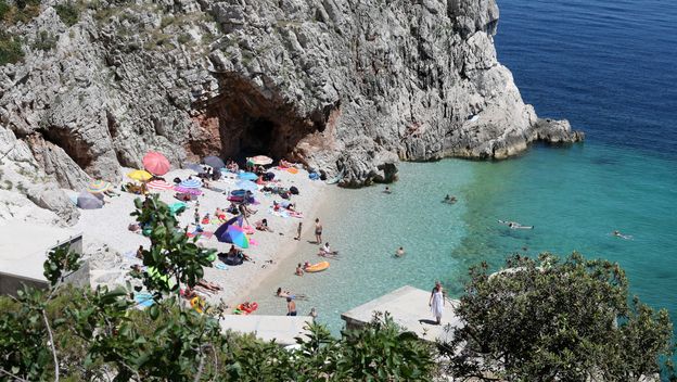 Plaža Klančac nedaleko Brseča prava je oaza - 5