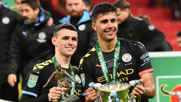 Phil Foden i Rodri