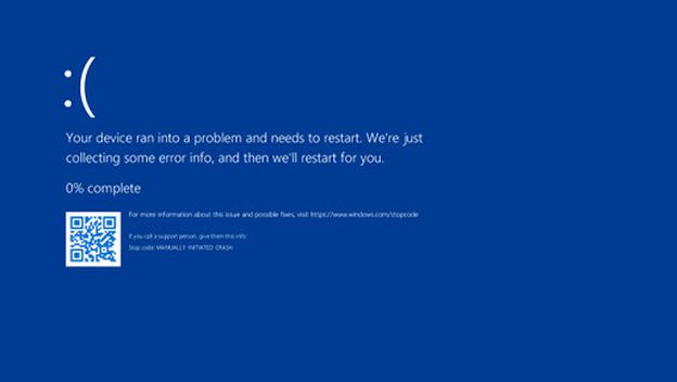 Blue Screen of Death