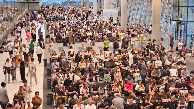 Gužva u splitskoj zračnoj luci